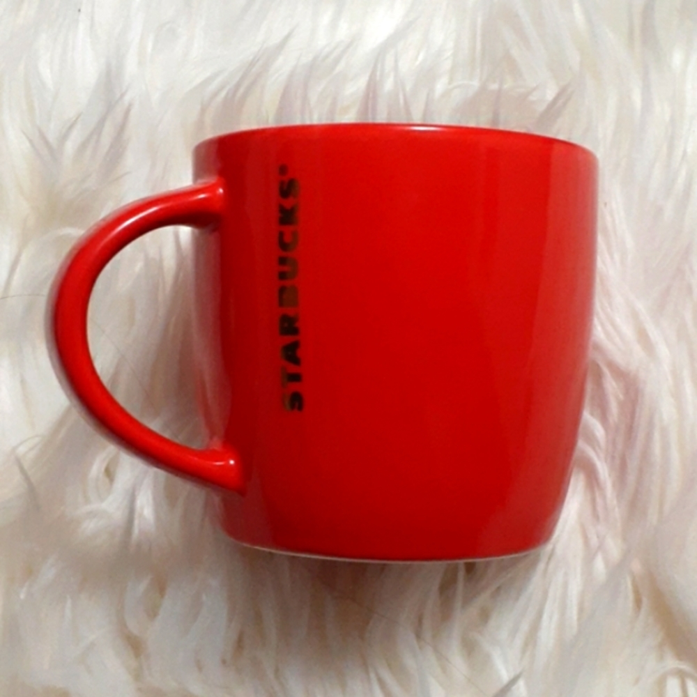 2017 Starbucks Red Ceramic Coffee Mug